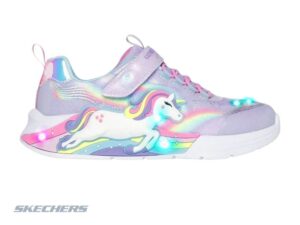 Zapatilla Skechers Unicorn Chaser con luces